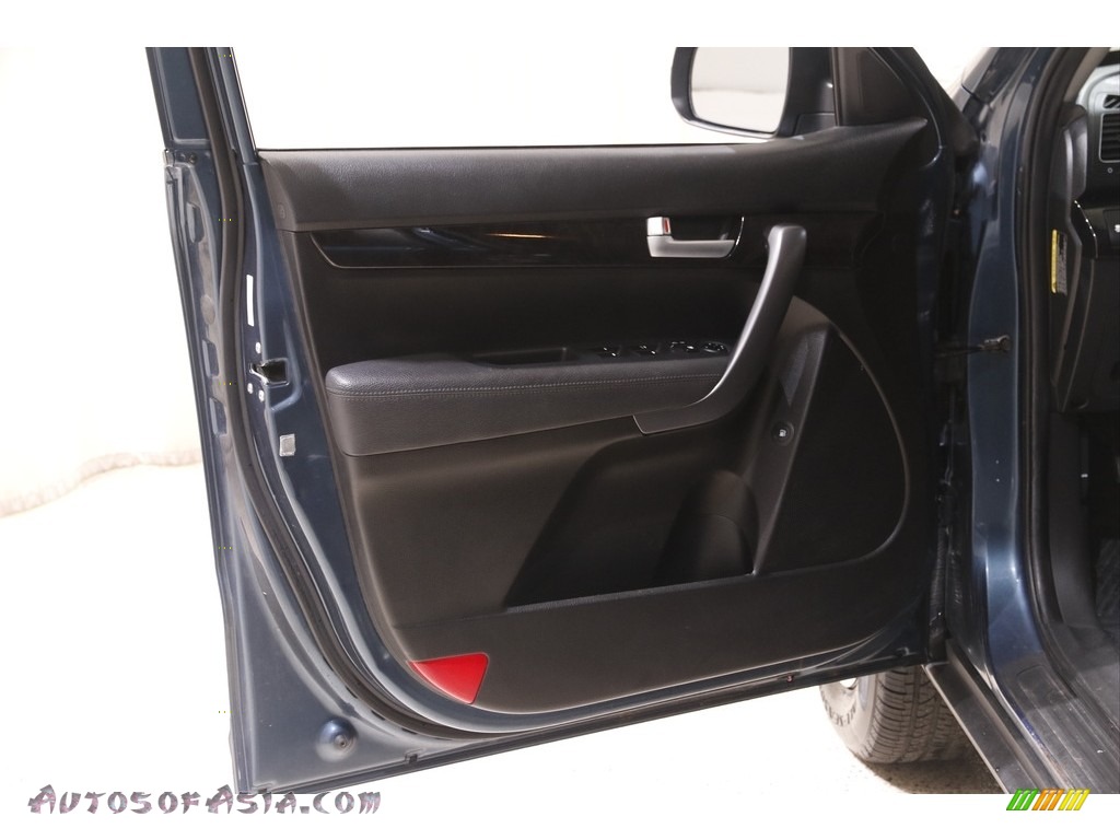 2014 Sorento LX AWD - Wave Blue / Black photo #4