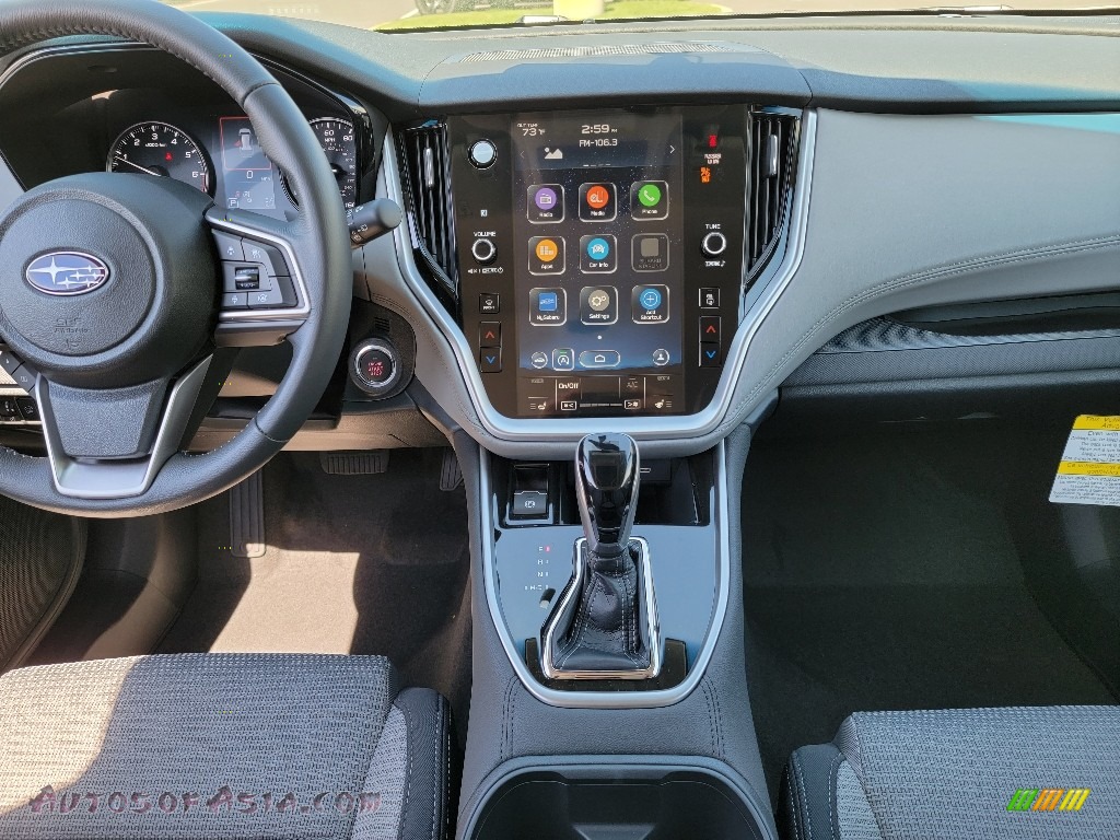 2021 Outback 2.5i Premium - Crystal White Pearl / Gray photo #10