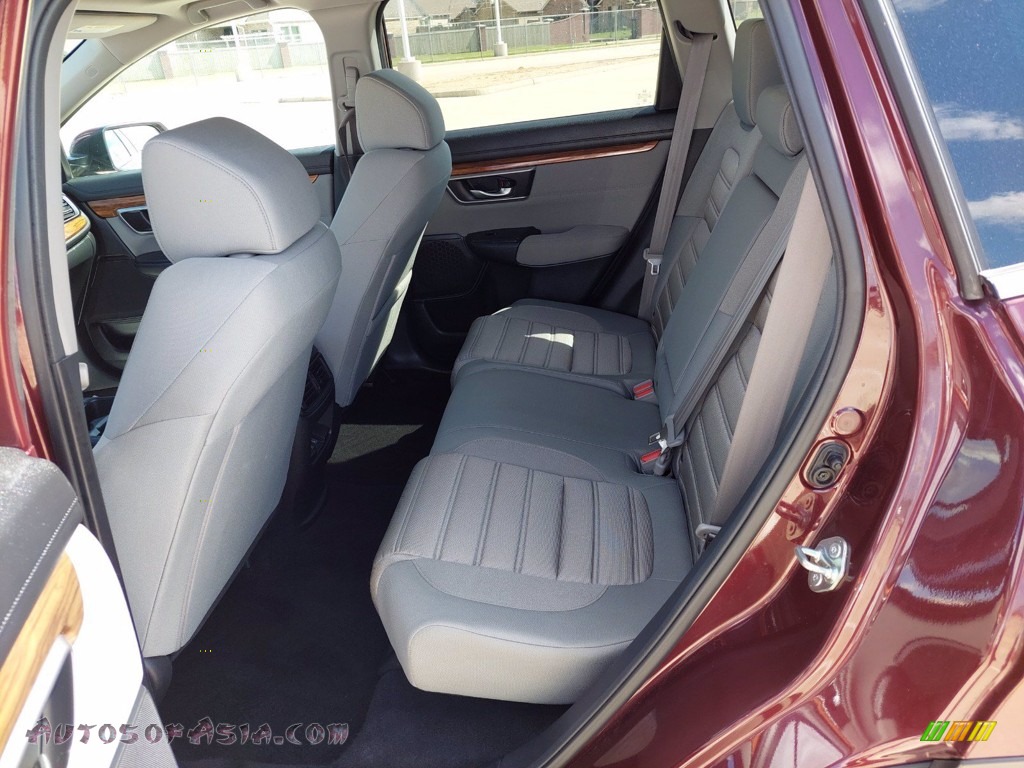 2018 CR-V EX - Basque Red Pearl II / Gray photo #6