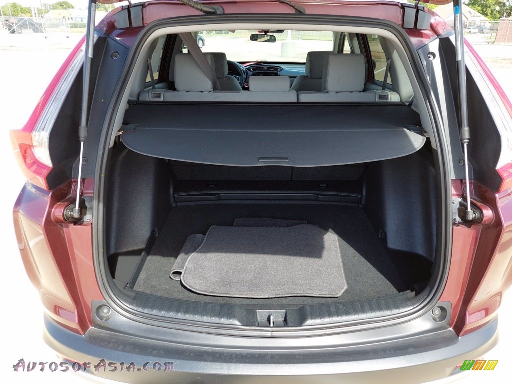 2018 CR-V EX - Basque Red Pearl II / Gray photo #24