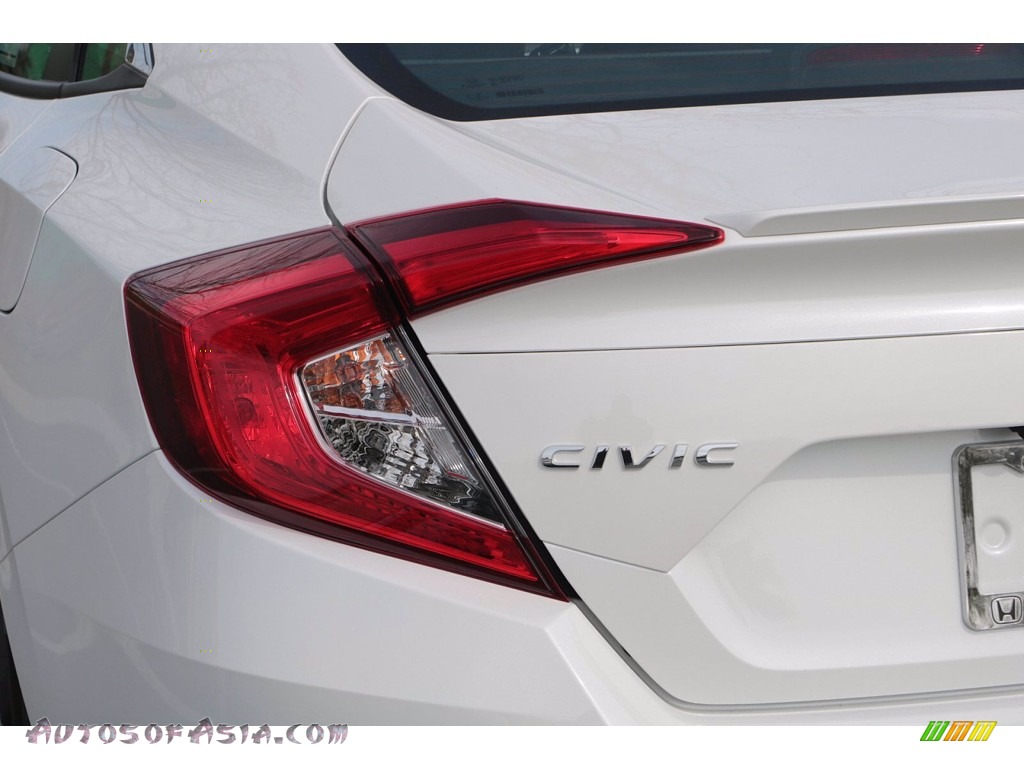 2021 Civic EX Sedan - Platinum White Pearl / Ivory photo #7