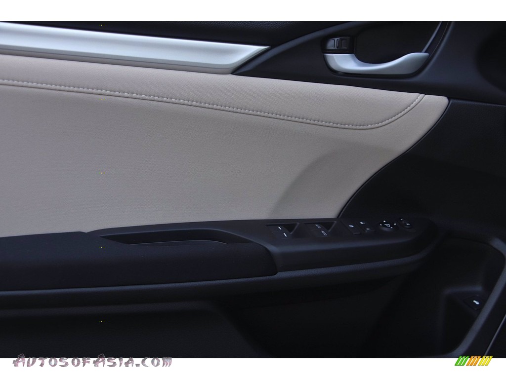 2021 Civic EX Sedan - Platinum White Pearl / Ivory photo #12