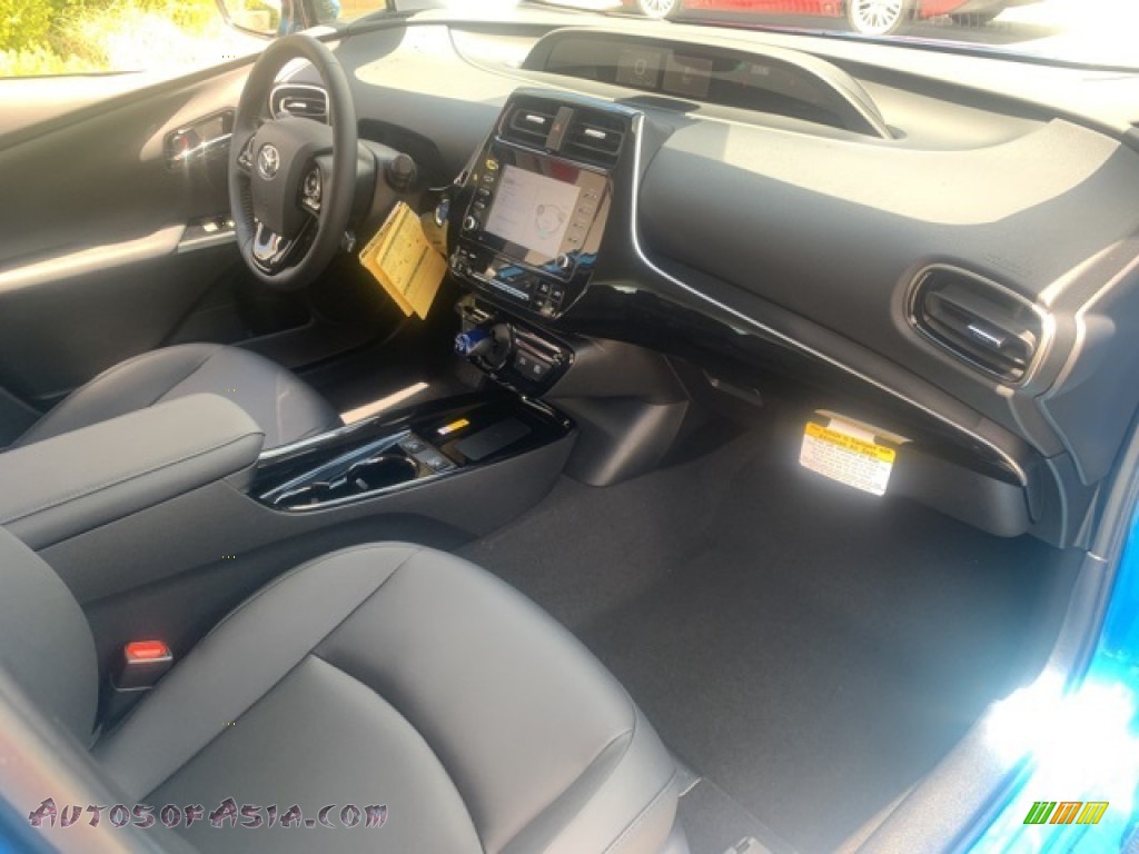 2021 Prius XLE AWD-e - Electric Storm Blue / Black photo #12