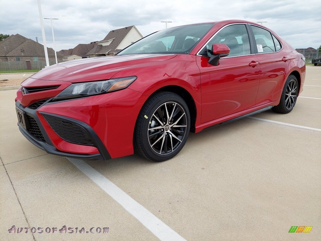 2021 Camry SE - Supersonic Red / Black photo #2