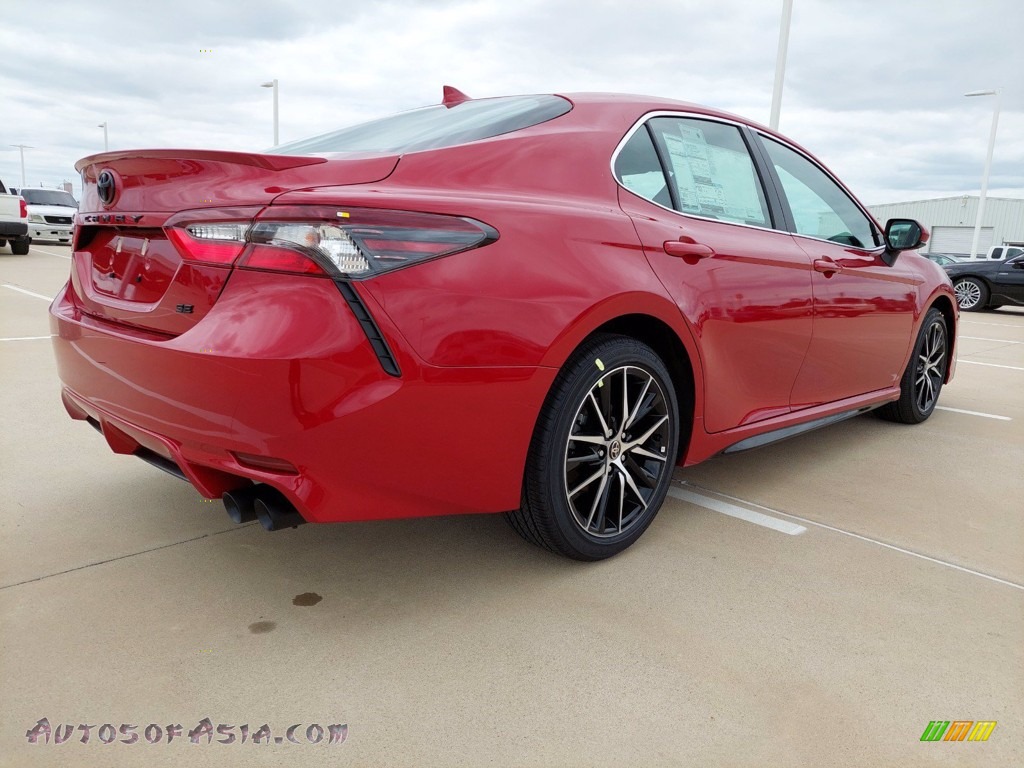 2021 Camry SE - Supersonic Red / Black photo #3