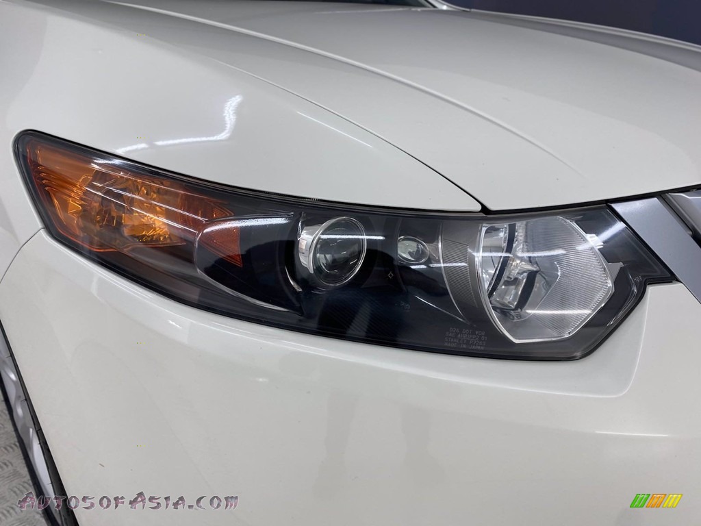 2010 TSX Sedan - Premium White Pearl / Ebony photo #7