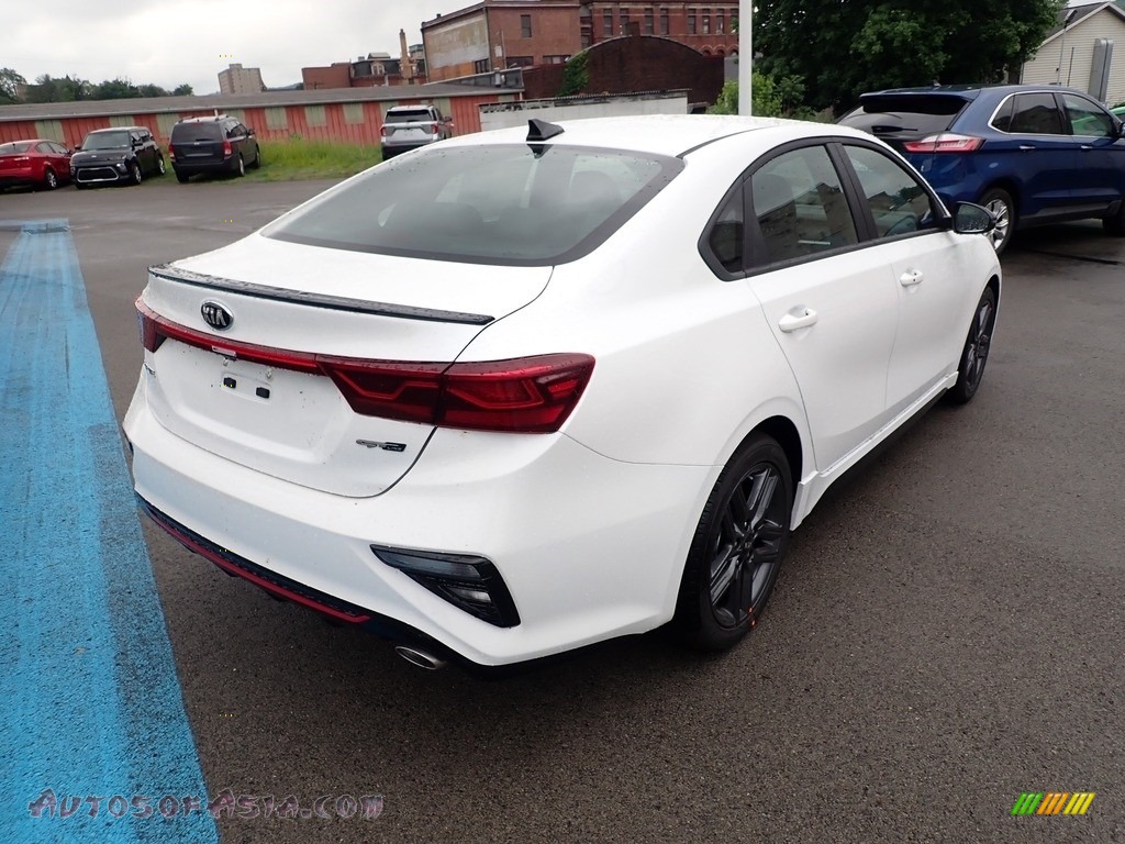 2021 Forte GT-Line - Clear White / Black photo #2