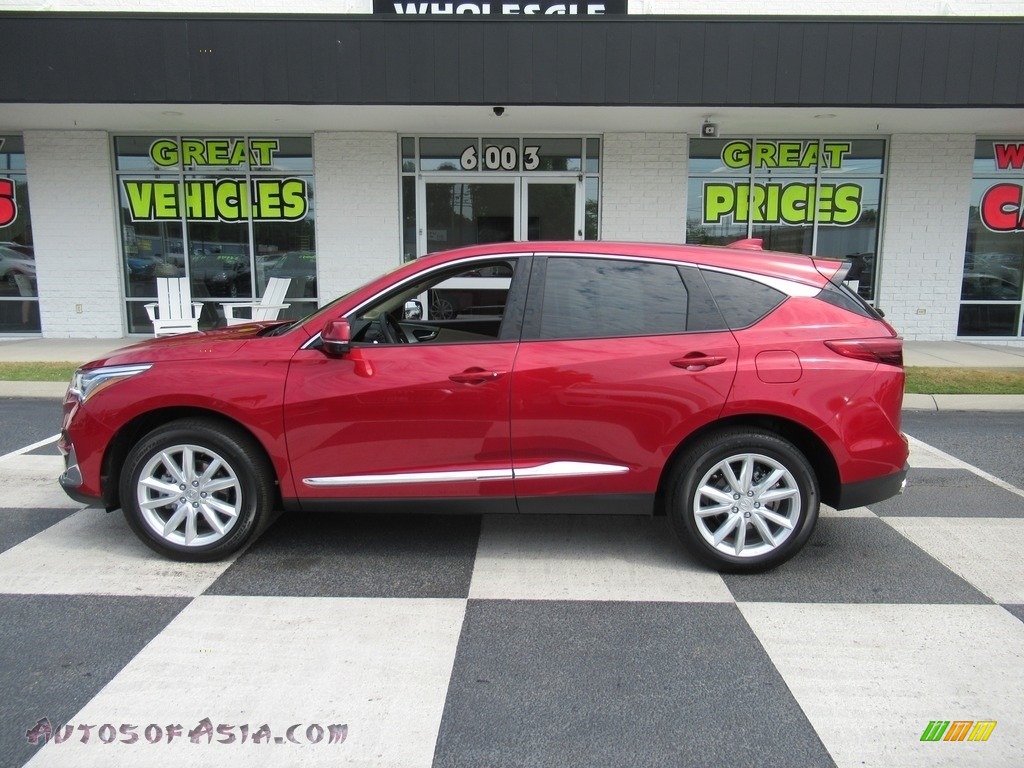 2021 RDX FWD - Performance Red Pearl / Parchment photo #1