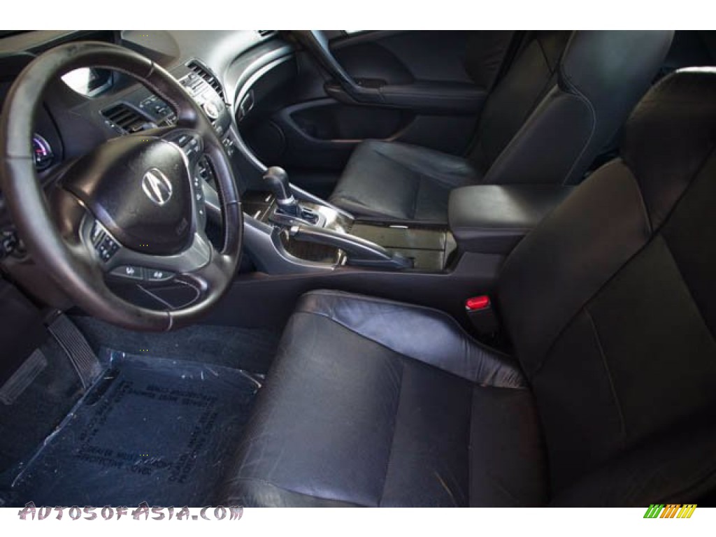 2011 TSX Sedan - Crystal Black Pearl / Ebony photo #3