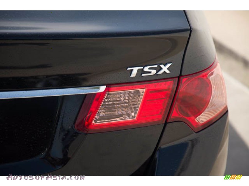 2011 TSX Sedan - Crystal Black Pearl / Ebony photo #11