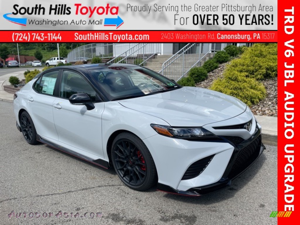 2021 Toyota Camry TRD In Wind Chill Pearl For Sale 056943 Autos Of 