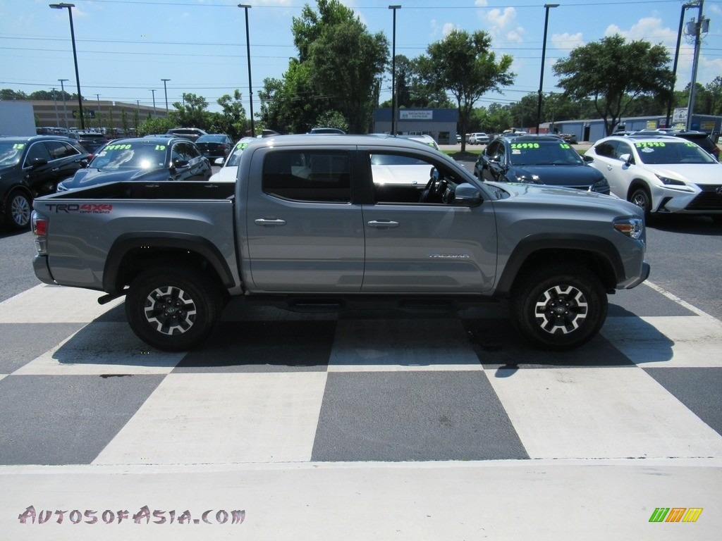 2021 Tacoma TRD Off Road Double Cab 4x4 - Cement / TRD Cement/Black photo #3