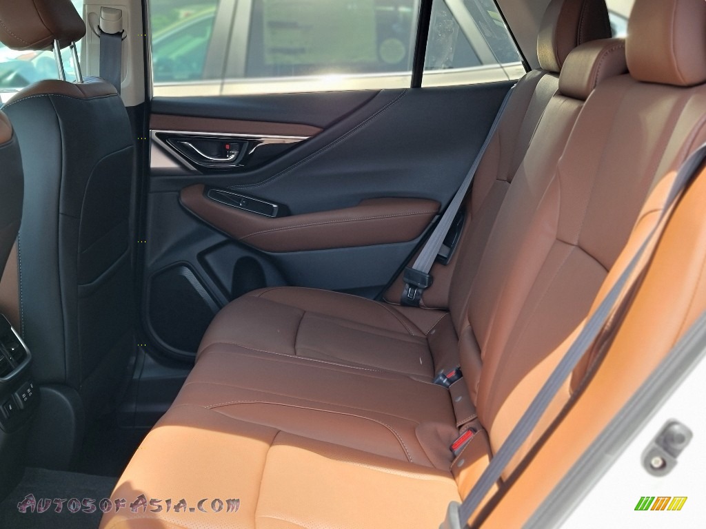 2021 Outback Touring XT - Crystal White Pearl / Java Brown photo #9