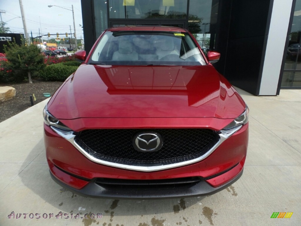 2021 CX-5 Touring AWD - Soul Red Crystal Metallic / Parchment photo #2