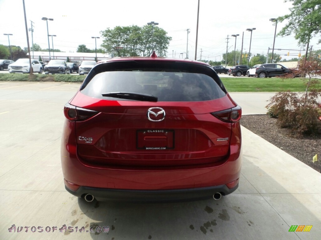 2021 CX-5 Touring AWD - Soul Red Crystal Metallic / Parchment photo #5