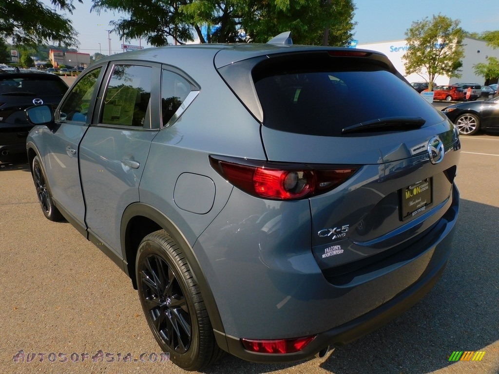 2021 CX-5 Touring AWD - Machine Gray Metallic / Black photo #5