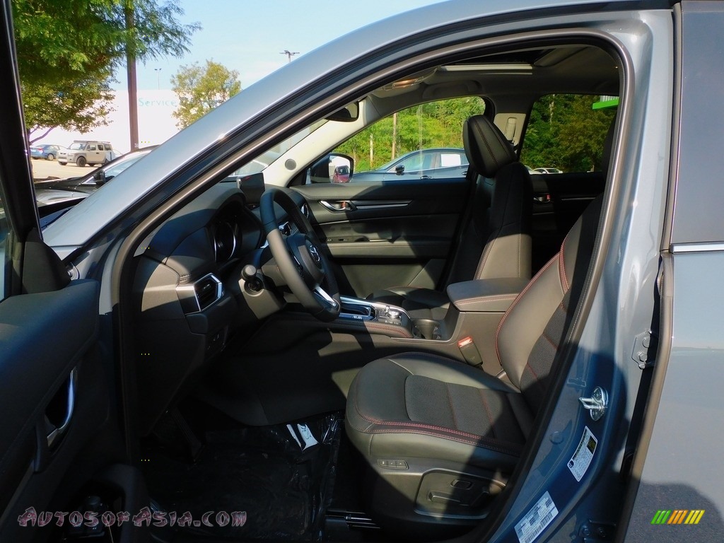 2021 CX-5 Touring AWD - Machine Gray Metallic / Black photo #11