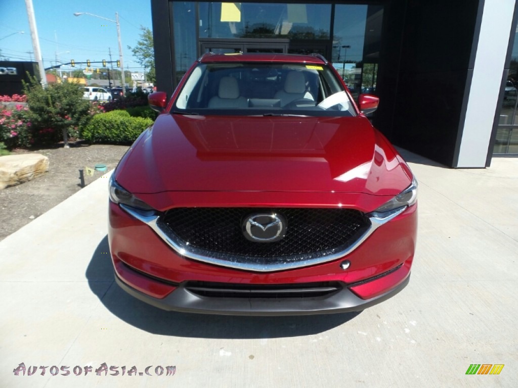 2021 CX-5 Grand Touring Reserve AWD - Soul Red Crystal Metallic / Parchment photo #2