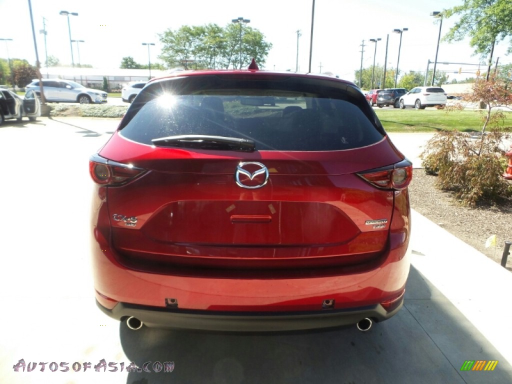 2021 CX-5 Grand Touring Reserve AWD - Soul Red Crystal Metallic / Parchment photo #5