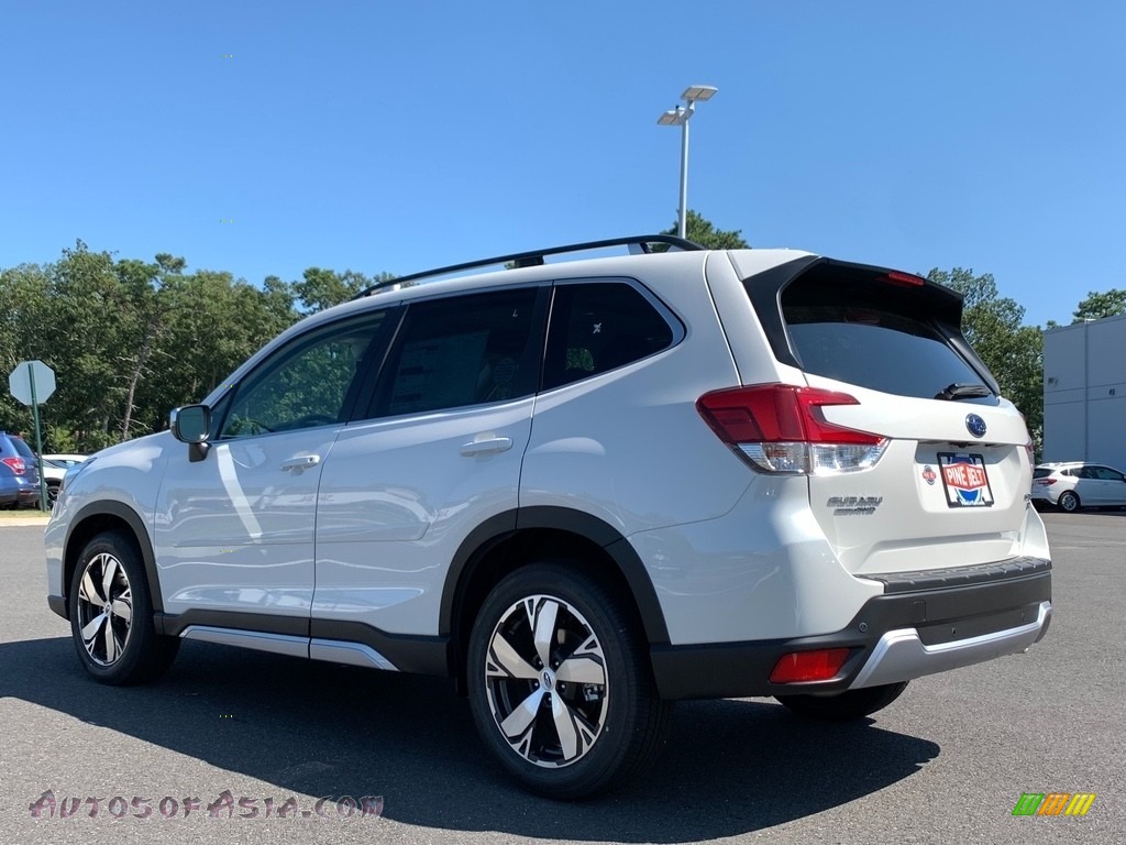 2021 Forester 2.5i Touring - Crystal White Pearl / Black photo #6