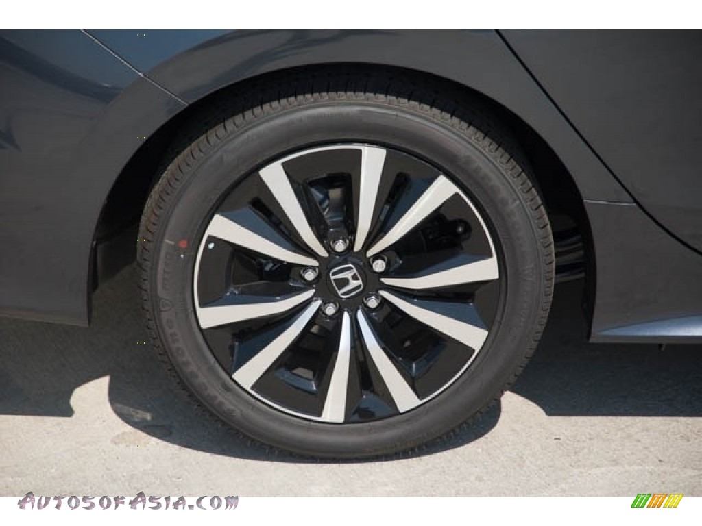 2022 Civic EX Sedan - Meteorite Gray Metallic / Black photo #10