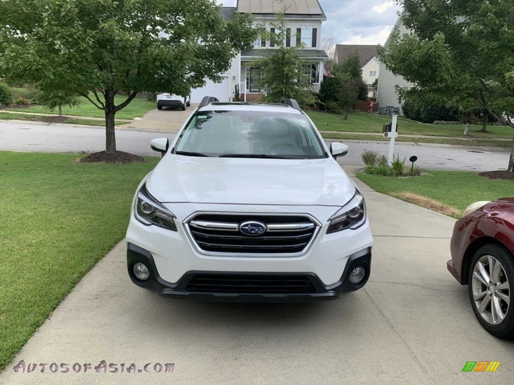 2018 Outback 2.5i Limited - Crystal White Pearl / Ivory photo #4