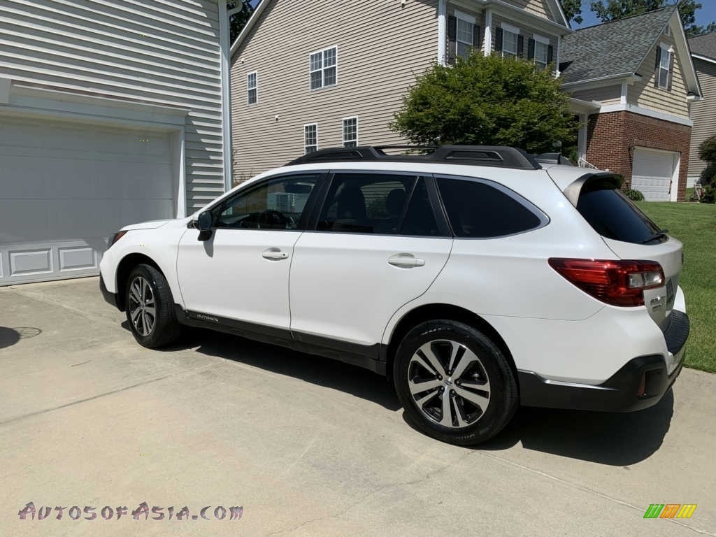 2018 Outback 2.5i Limited - Crystal White Pearl / Ivory photo #5
