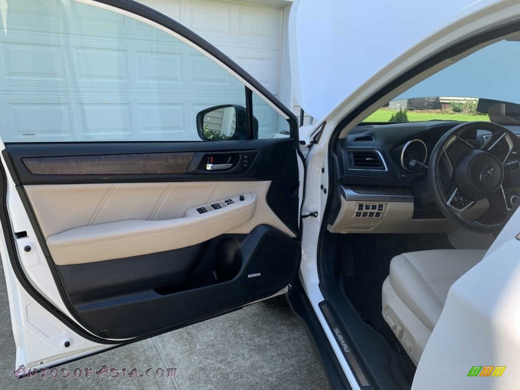 2018 Outback 2.5i Limited - Crystal White Pearl / Ivory photo #11