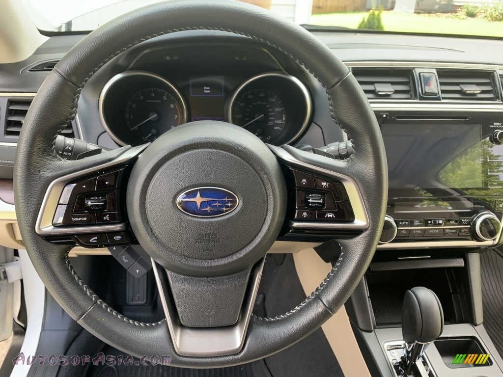 2018 Outback 2.5i Limited - Crystal White Pearl / Ivory photo #16