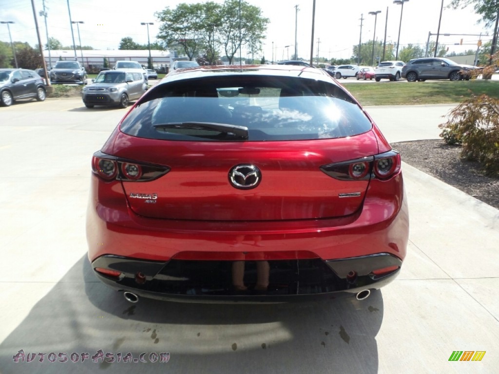 2021 Mazda3 Select Hatchback AWD - Soul Red Crystal Metallic / Black photo #5