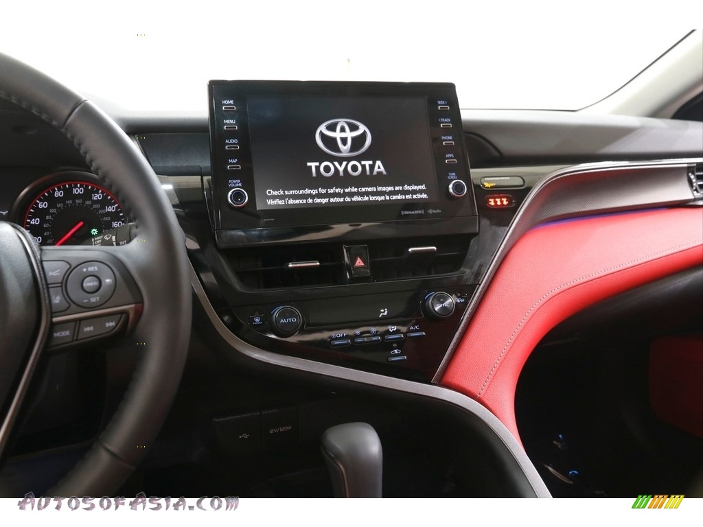 2021 Camry XSE - Wind Chill Pearl / Cockpit Red photo #9