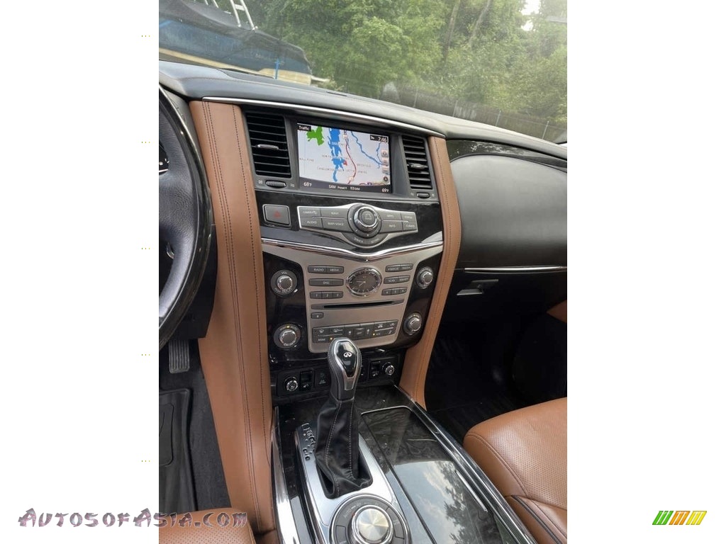 2019 QX80 Luxe - Hermosa Blue / Saddle Brown photo #3