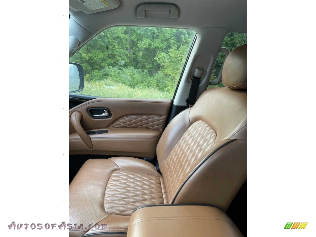 2019 QX80 Luxe - Hermosa Blue / Saddle Brown photo #10