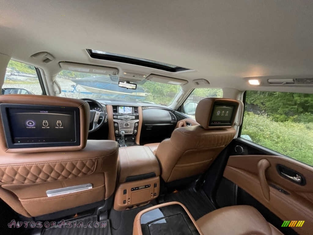 2019 QX80 Luxe - Hermosa Blue / Saddle Brown photo #19