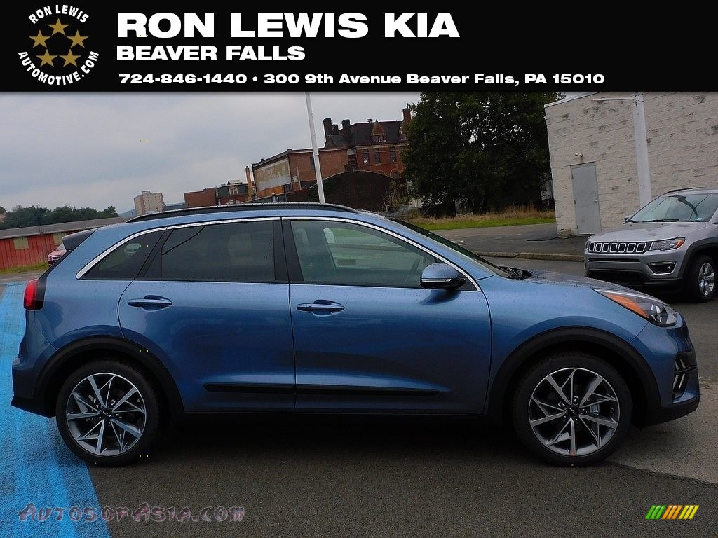 Dusver Uitbarsten zak 2022 Kia Niro Touring Special Edition Hybrid in Horizon Blue for sale -  494787 | Autos of Asia - Japanese and Korean Cars for sale in the US