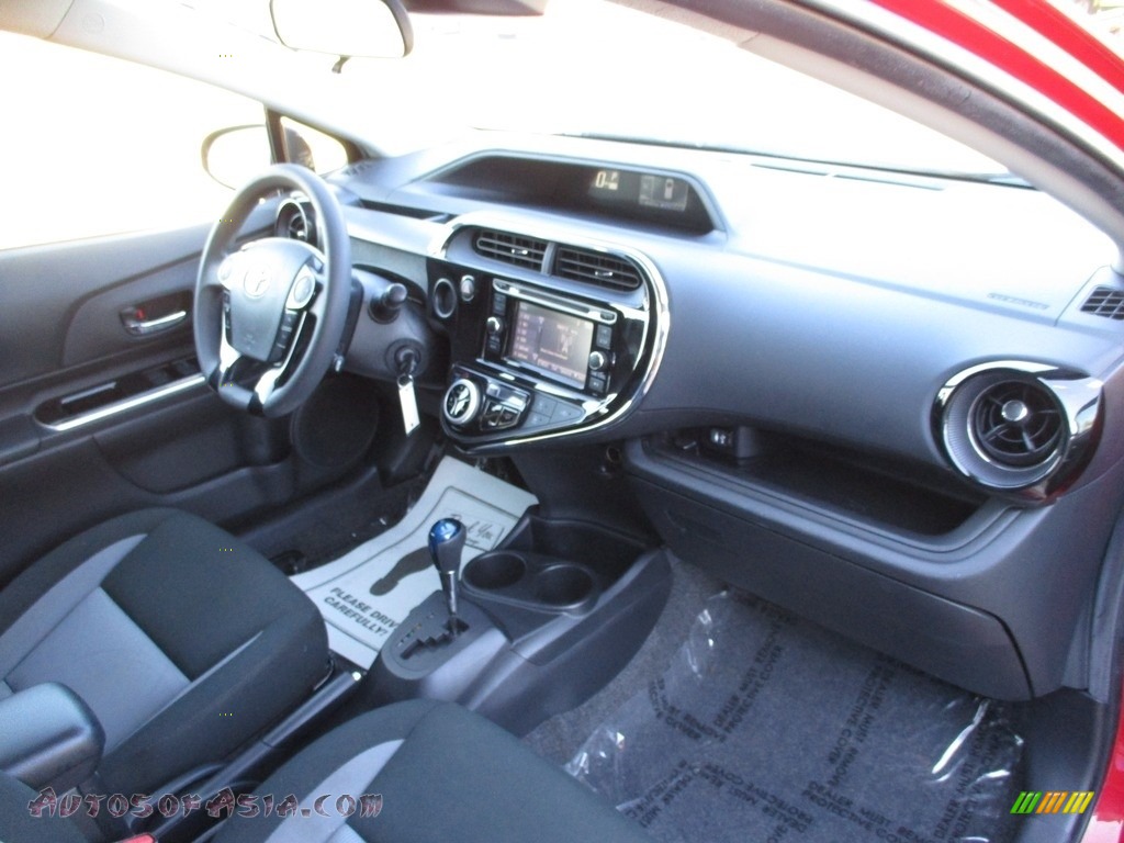 2018 Prius c Two - Absolutely Red / Gray/Dark Gray Two-Tone photo #17