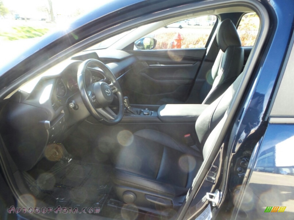 2020 MAZDA3 Select Sedan AWD - Deep Crystal Blue Mica / Black photo #3
