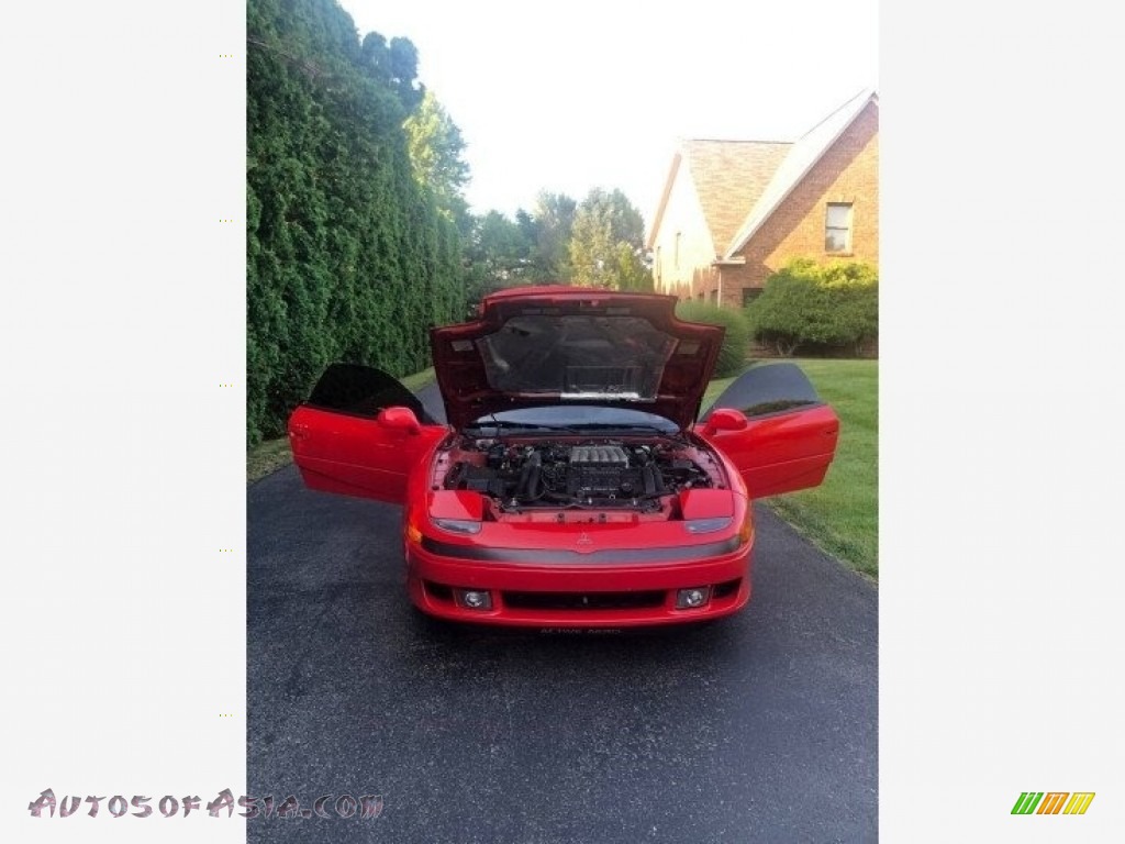 1991 3000GT VR 4 Turbo AWD - Monza Red / Black photo #3