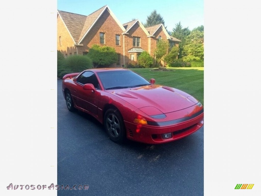 1991 3000GT VR 4 Turbo AWD - Monza Red / Black photo #7