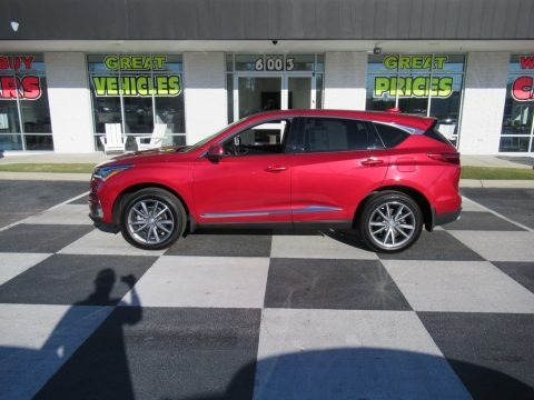 Performance Red Pearl 2021 Acura RDX Technology