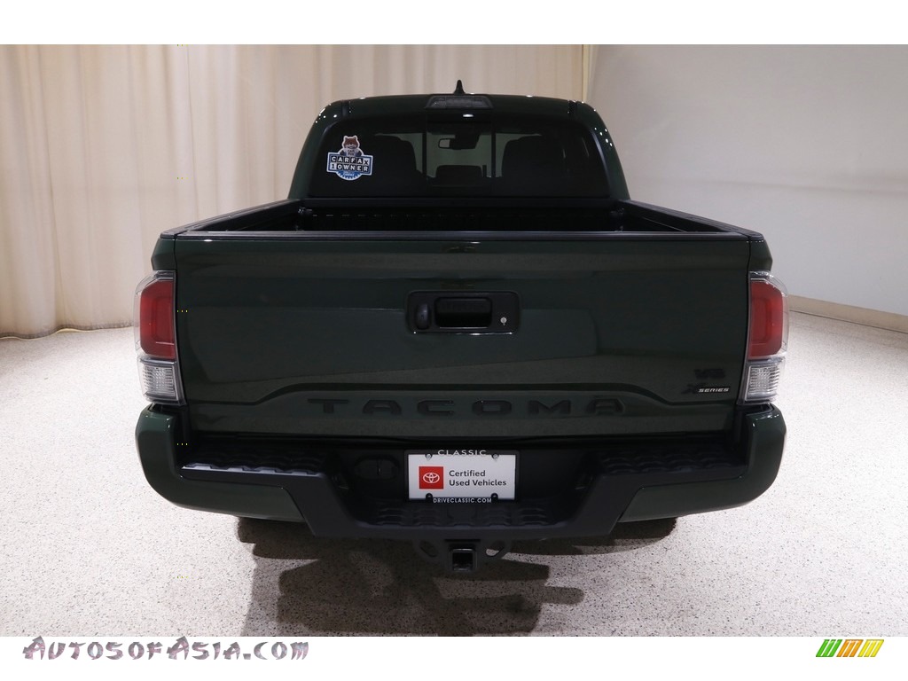 2021 Tacoma TRD Sport Double Cab - Army Green / TRD Cement/Black photo #17