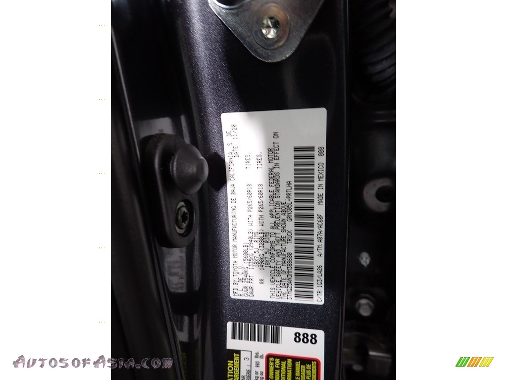 2021 Tacoma Limited Double Cab 4x4 - Magnetic Gray Metallic / Black photo #40