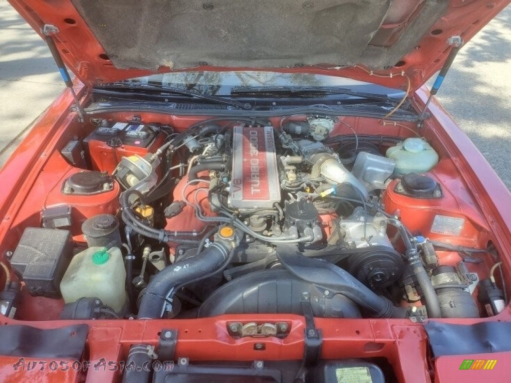 1985 300ZX Turbo Coupe - Regatta Red / Tan photo #2