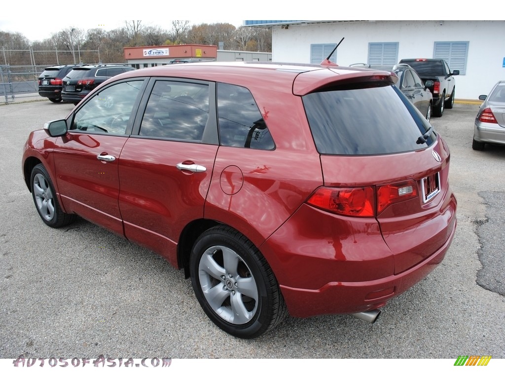 2007 RDX  - Moroccan Red Pearl / Taupe photo #3