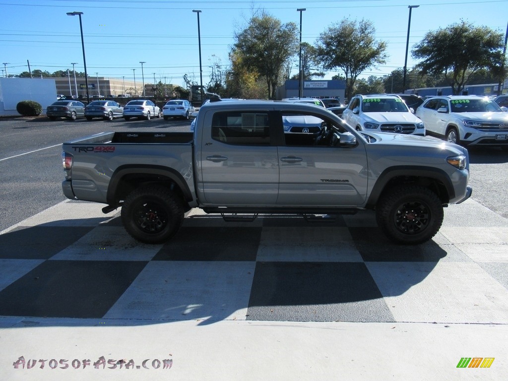 2021 Tacoma TRD Off Road Double Cab 4x4 - Cement / Black photo #3