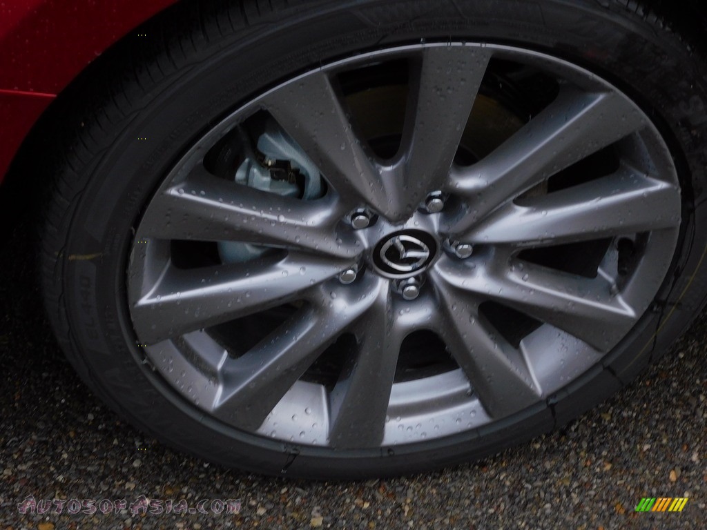 2021 Mazda3 Preferred Sedan AWD - Soul Red Crystal Metallic / Black photo #10