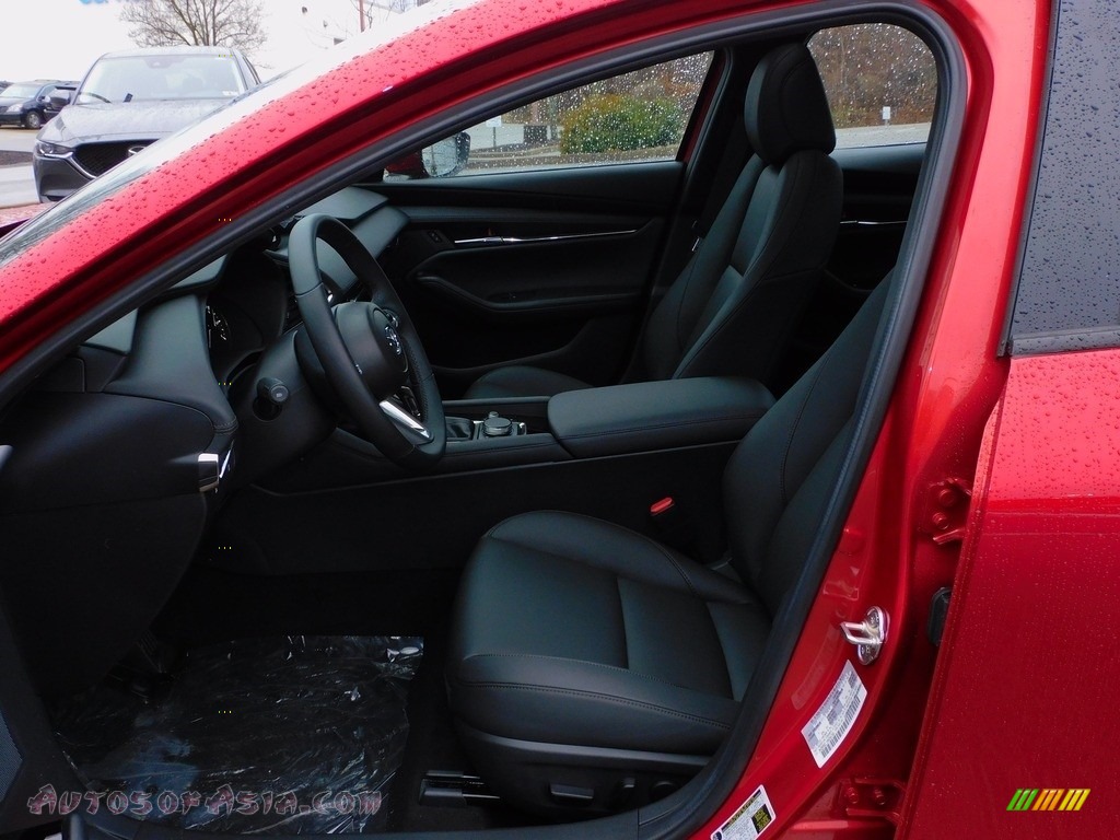 2021 Mazda3 Preferred Sedan AWD - Soul Red Crystal Metallic / Black photo #11