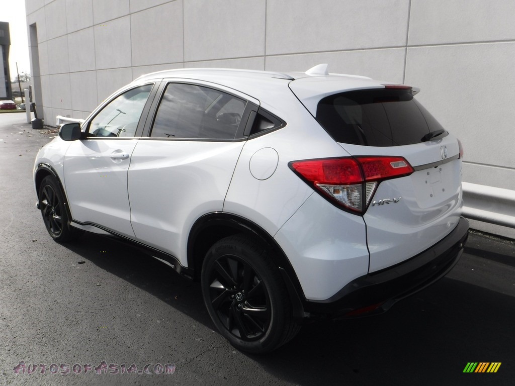 2021 HR-V Sport AWD - Platinum White Pearl / Black photo #8