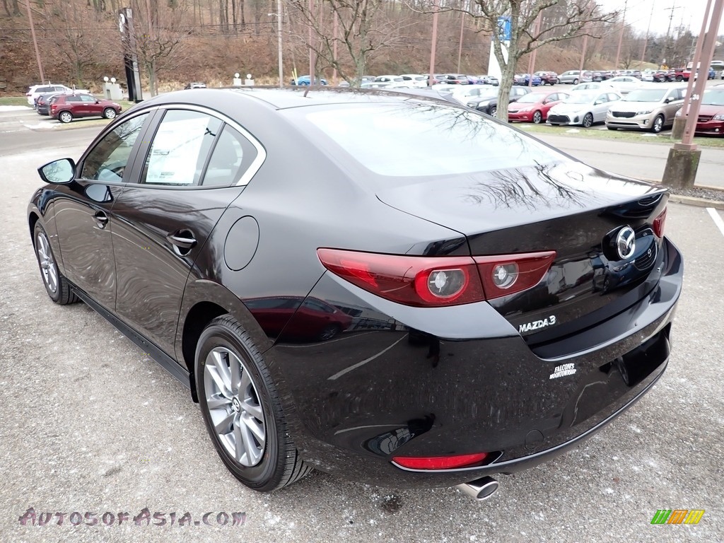 2022 Mazda3 2.5 S Sedan - Jet Black Mica / Black photo #4