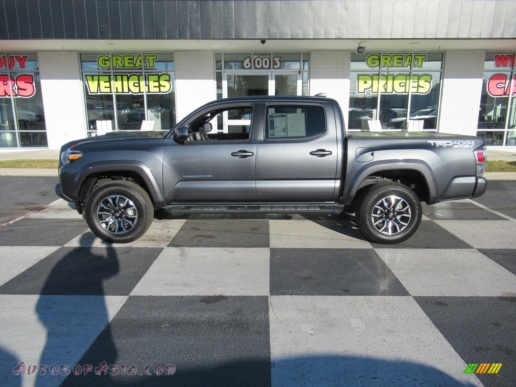 Magnetic Gray Metallic / TRD Cement/Black Toyota Tacoma TRD Sport Double Cab 4x4